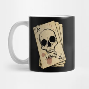 Unlucky Ace of Spades T-Shirt Mug